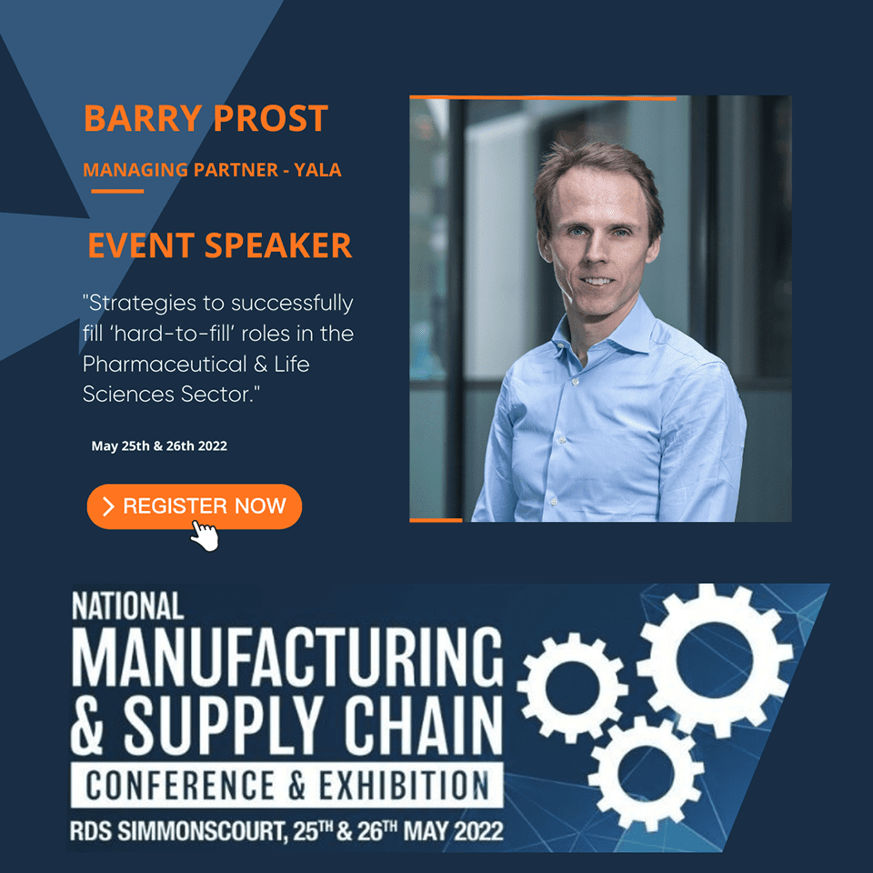 National Manufacturing and Supply Chain Exhibition 2022 Speaker Barry Prost