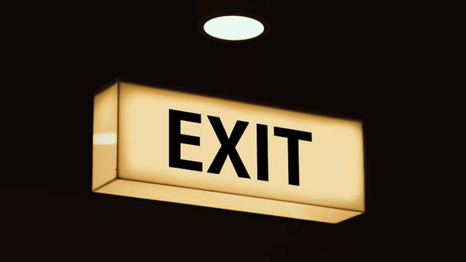 exit sign - What’s driving the Great Resignation and what can employers do about it!