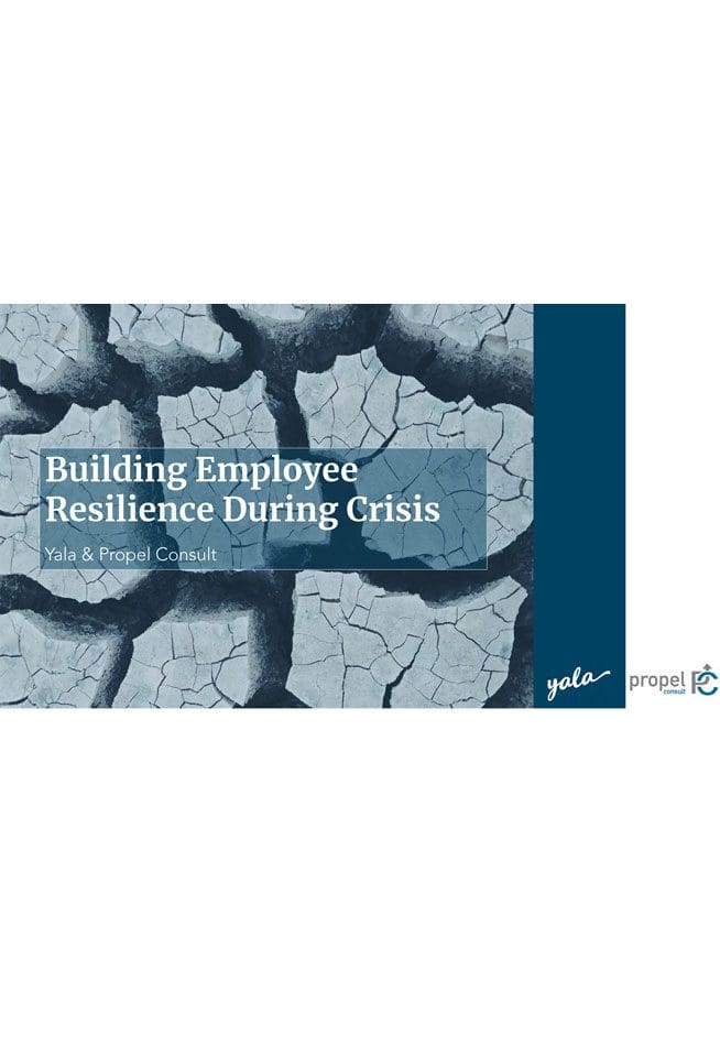 Building Employee Resilience During Crisis
