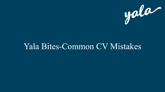 Yala Bites-common CV mistakes | Rent a Recruiter